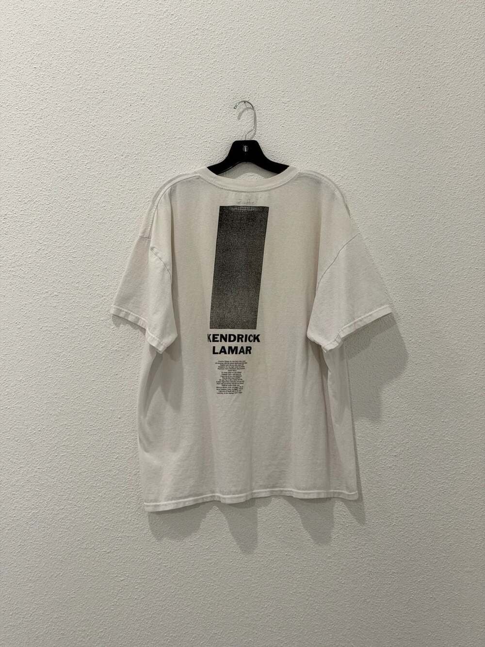 Kendrick Lamar 'KL 16' Top Dawg Ent. Lyric Graphic T-Shirt XL
